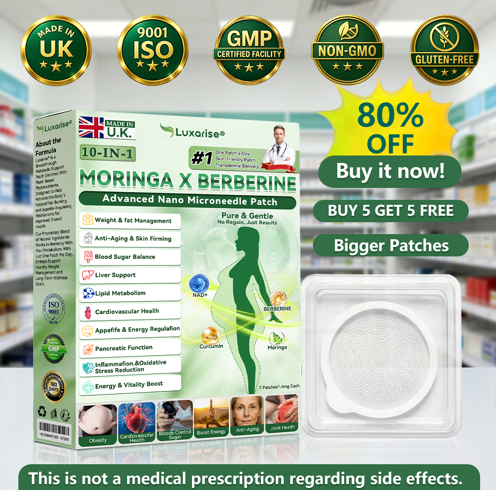 𝑶𝒇𝒇𝒊𝒄𝒊𝒂𝒍 𝑺𝒕𝒐𝒓𝒆  | 👩‍⚕️ 𝑳𝒖𝒙𝒂𝒓𝒊𝒔𝒆® 𝑴𝒐𝒓𝒊𝒏𝒈𝒂 & 𝑩𝒆𝒓𝒃𝒆𝒓𝒊𝒏𝒆 10-𝑰𝑵-1 𝑨𝒅𝒗𝒂𝒏𝒄𝒆𝒅 𝑵𝒂𝒏𝒐 𝑴𝒊𝒄𝒓𝒐𝒏𝒆𝒆𝒅𝒍𝒆 𝑷𝒂𝒕𝒄𝒉 (𝐎𝐧𝐜𝐞 𝐃𝐚𝐢𝐥𝐲, 𝐯𝐢𝐬𝐢𝐛𝐥𝐞 𝐜𝐡𝐚𝐧𝐠𝐞𝐬 𝐢𝐧 𝟕 𝐝𝐚𝐲𝐬）✅ 𝐎𝐛𝐞𝐬𝐢𝐭𝐲, 𝐃𝐢𝐚𝐛𝐞𝐭𝐞𝐬, 𝐒𝐥𝐞𝐞𝐩 𝐀𝐩𝐧𝐞𝐚, 𝐀𝐧𝐝 𝐉𝐨𝐢𝐧𝐭 𝐈𝐬𝐬𝐮𝐞𝐬🥦